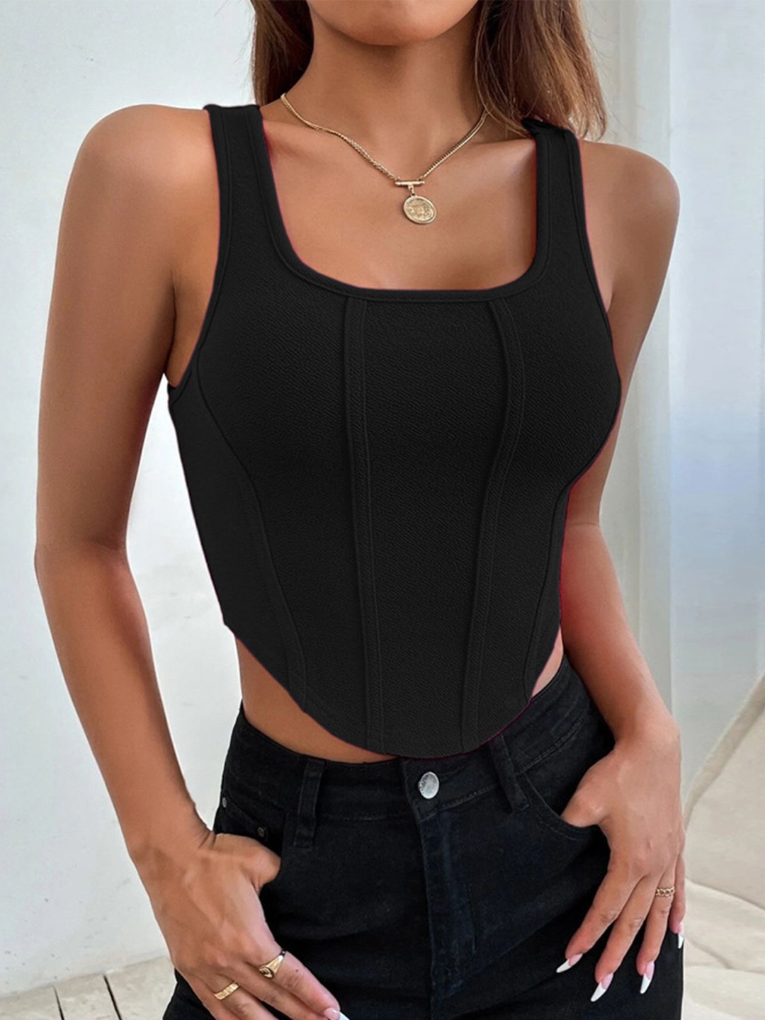 

LULU & SKY Tank Top, Black