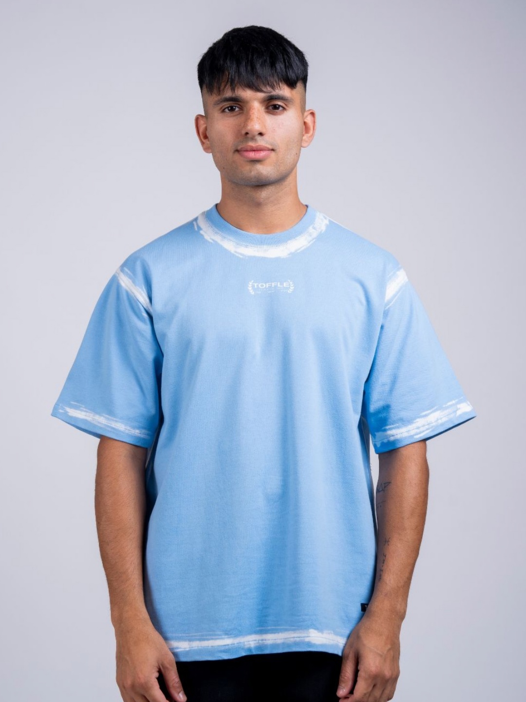 

TOFFLE Unisex Printed T-shirt, Blue