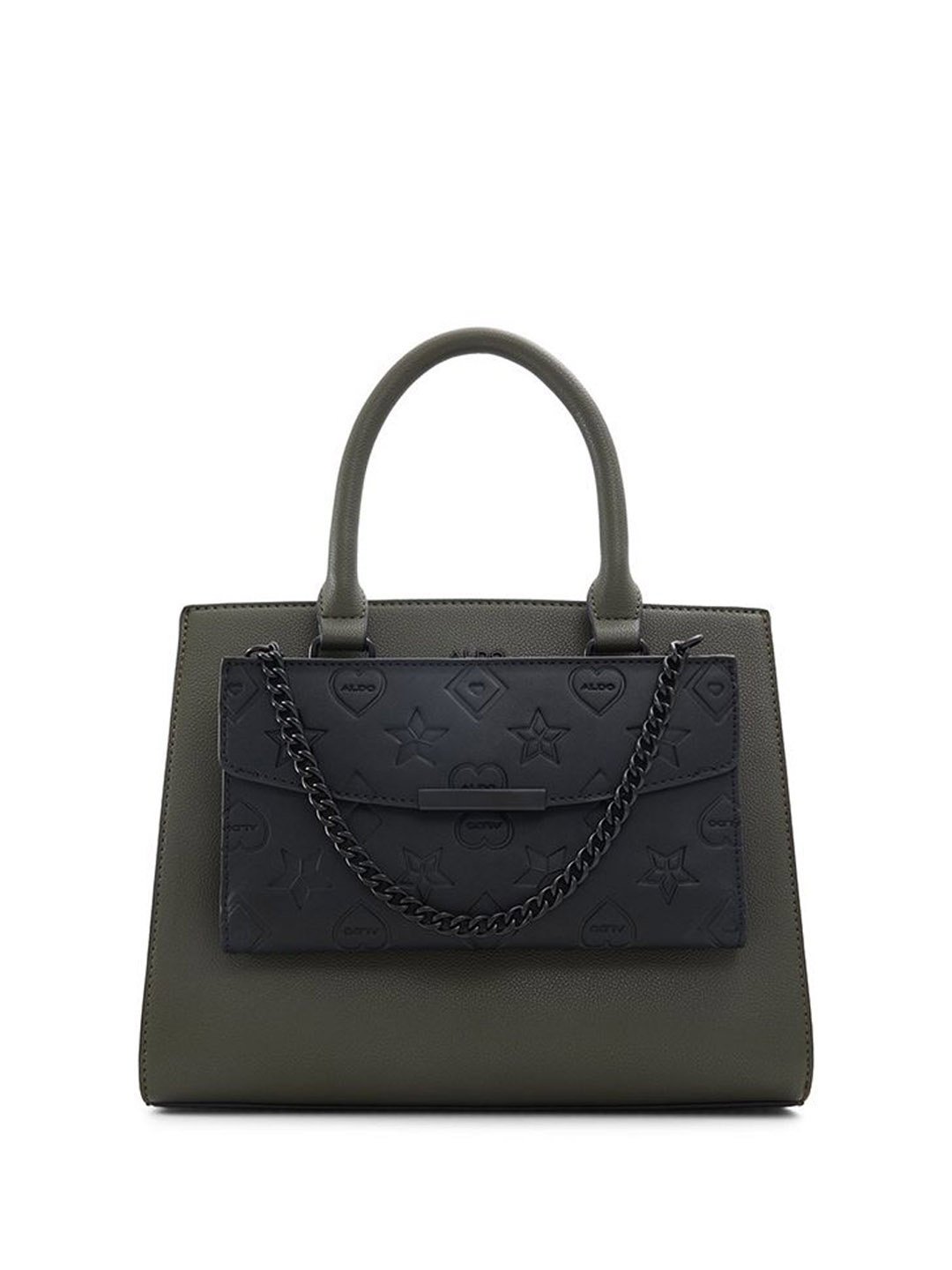 

ALDO Oversized Structured Handheld Bag, Green