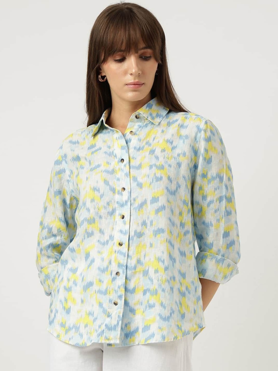 

Marks & Spencer Women Opaque Printed Casual Shirt, Multi