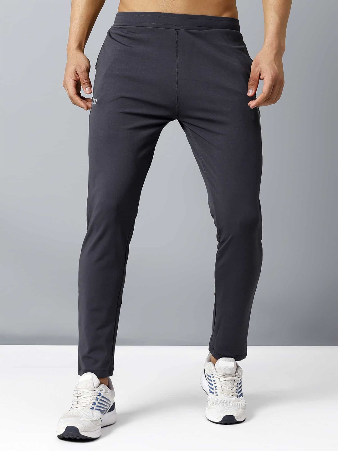 

DIDA Men Mid-rise Track Pant, Grey