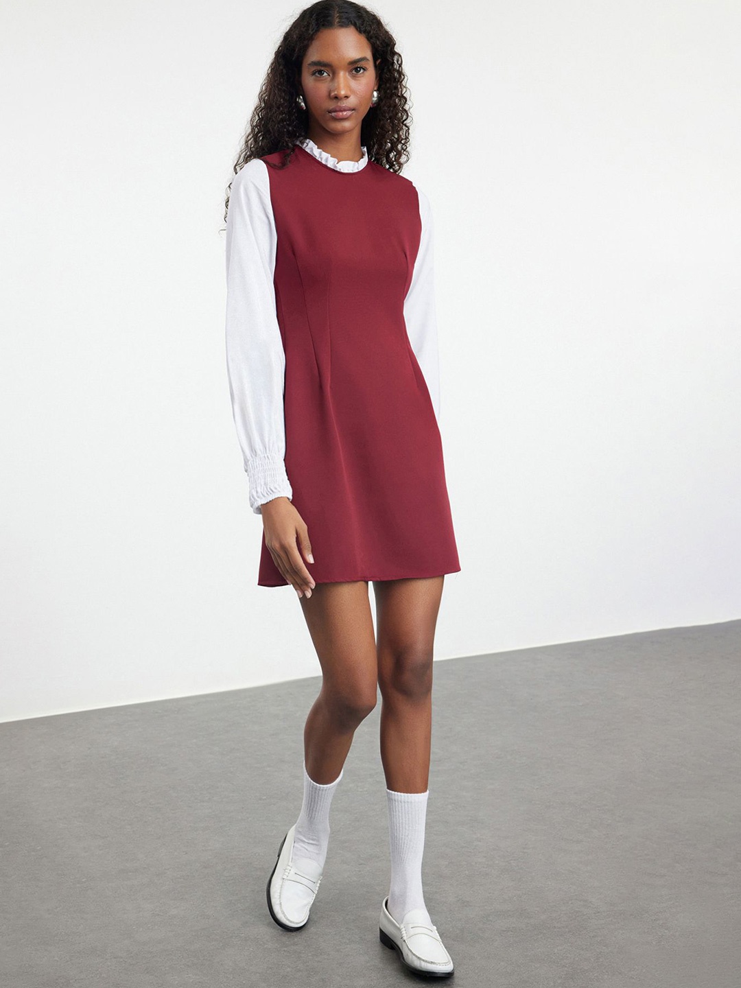 

Trendyol Colourblocked Sheath Dress, Na