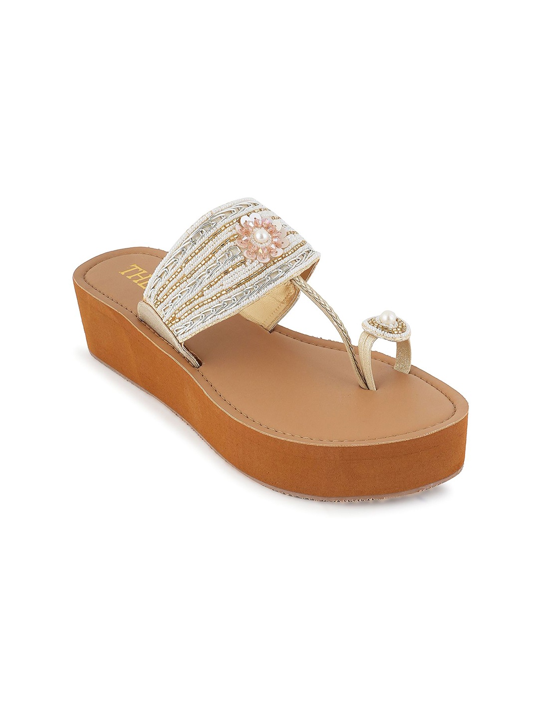 

Thea Women Platform Sandals, Gold