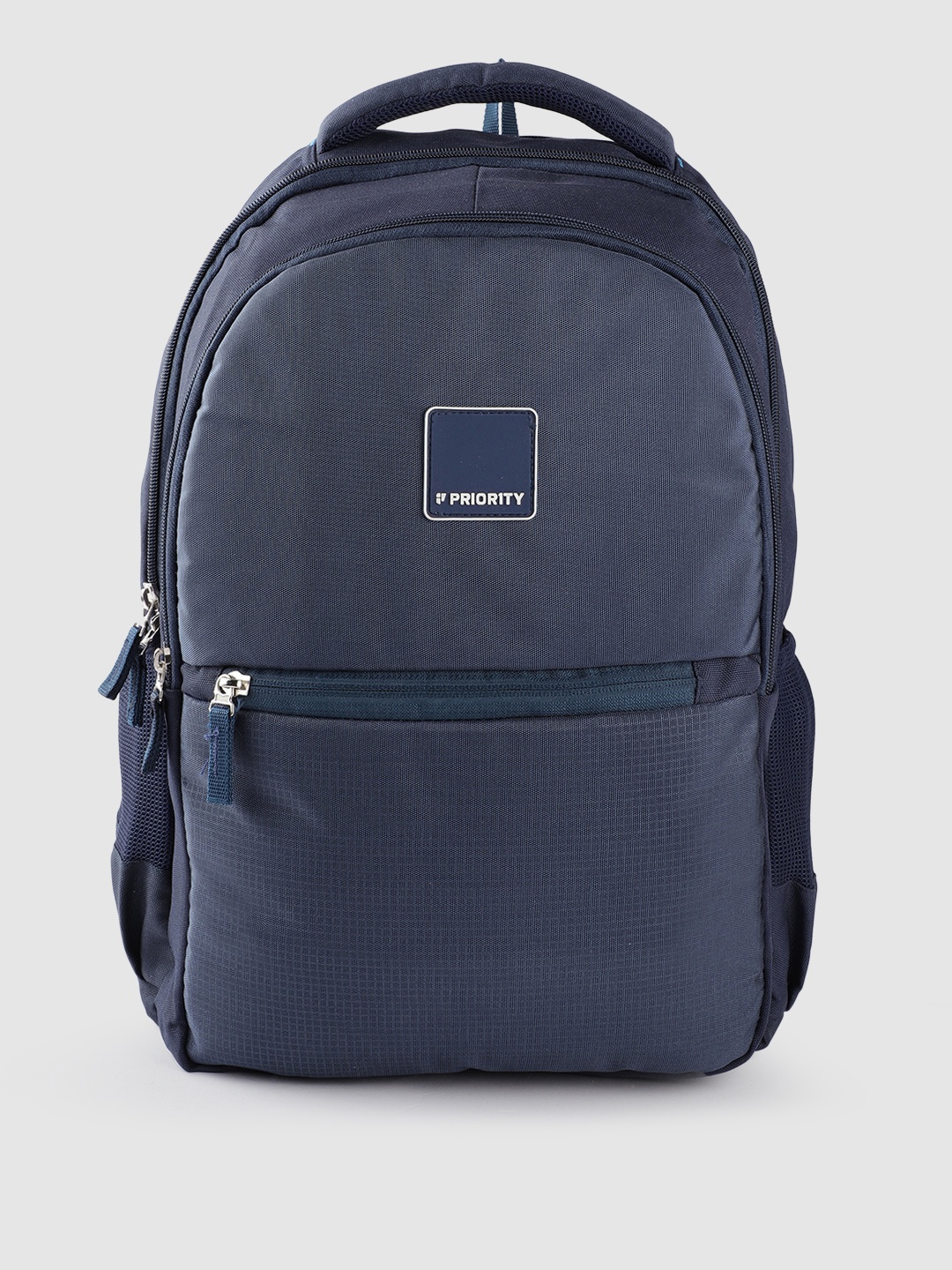 

Priority Unisex Brand Logo Detail Laptop Backpack - 38 L, Navy blue