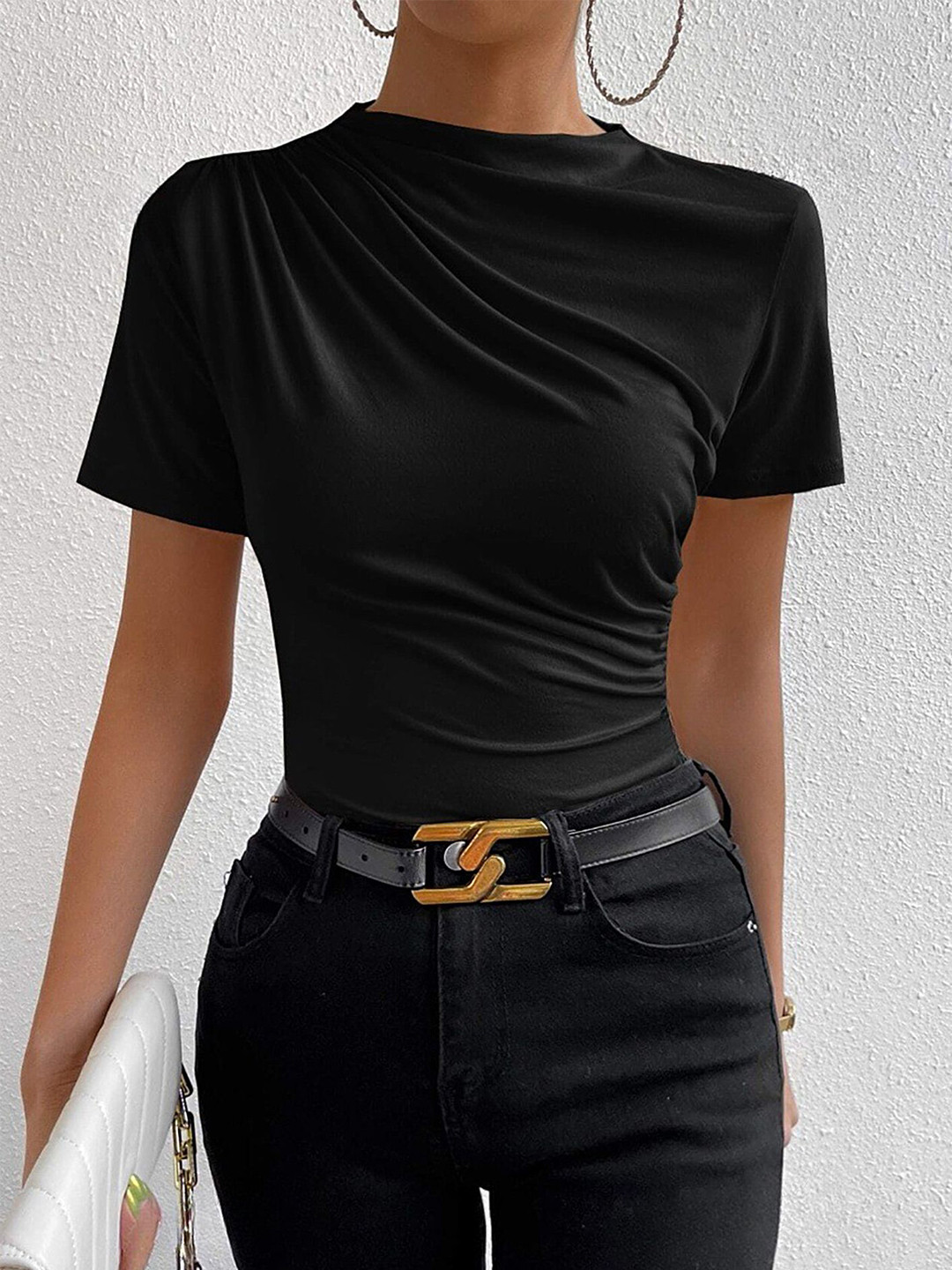 

LULU & SKY Top, Black