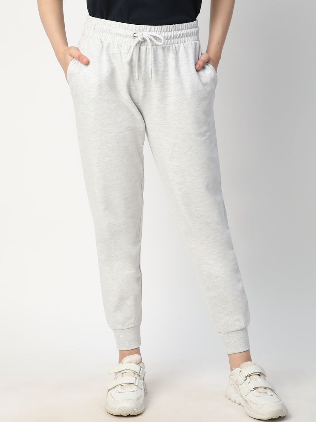 

R&B Relaxed-Fit Mid-Rise Joggers, Grey