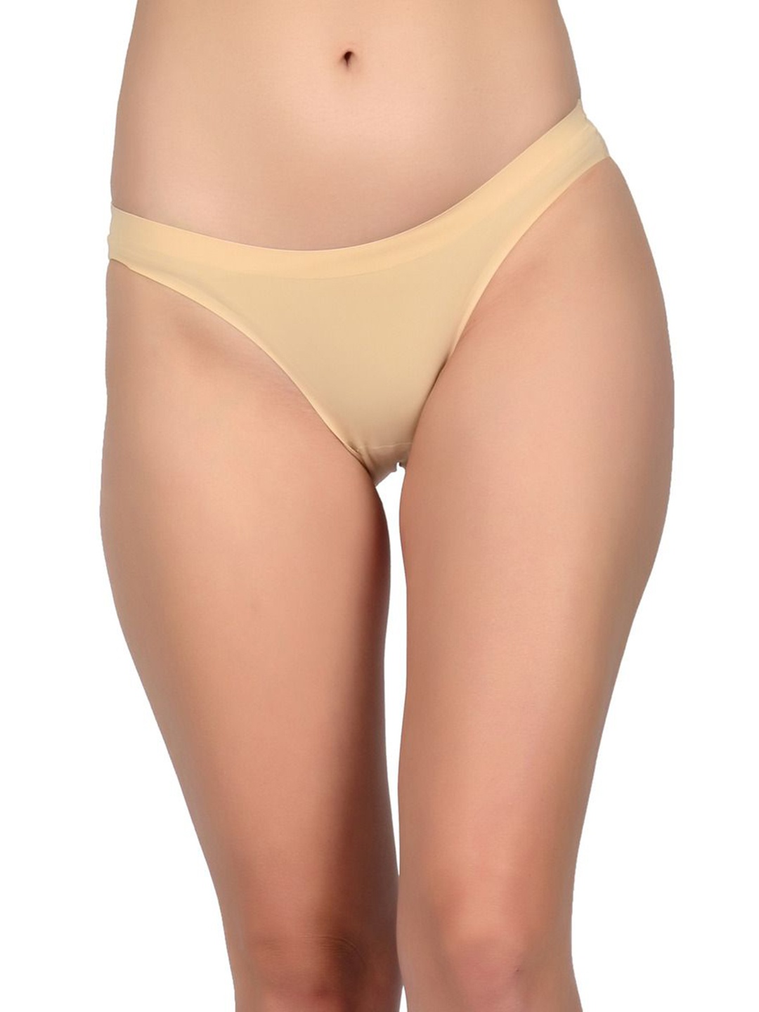 

bare dezire Solid Mid Rise Bikini Briefs- BZ_BKN_88_cream_S
