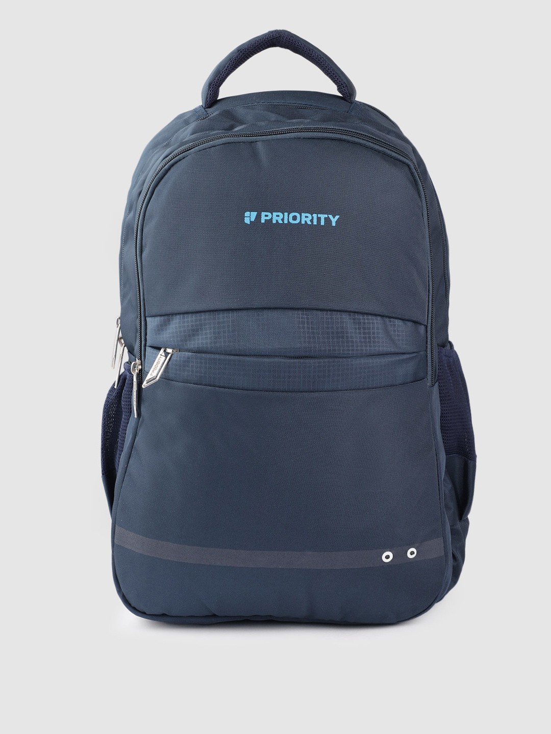 

Priority Unisex Brand Logo Detail Laptop Backpack - 42 L, Navy blue