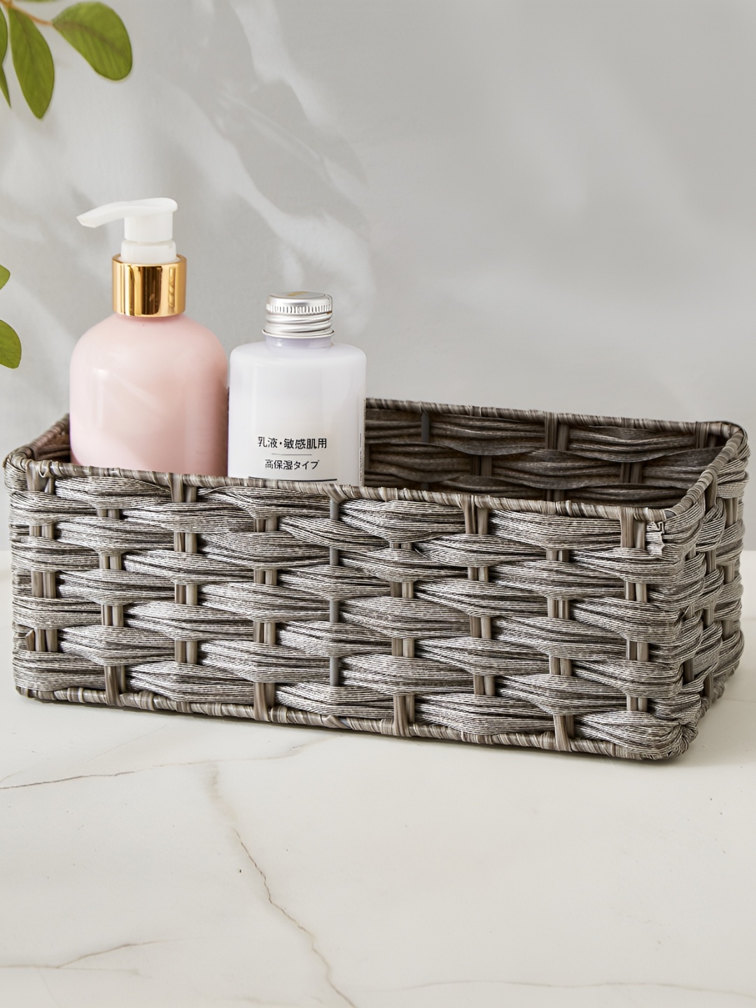 

Home Centre Wilton Crator Grey Self Design Bathroom Multi-Utility Organiser