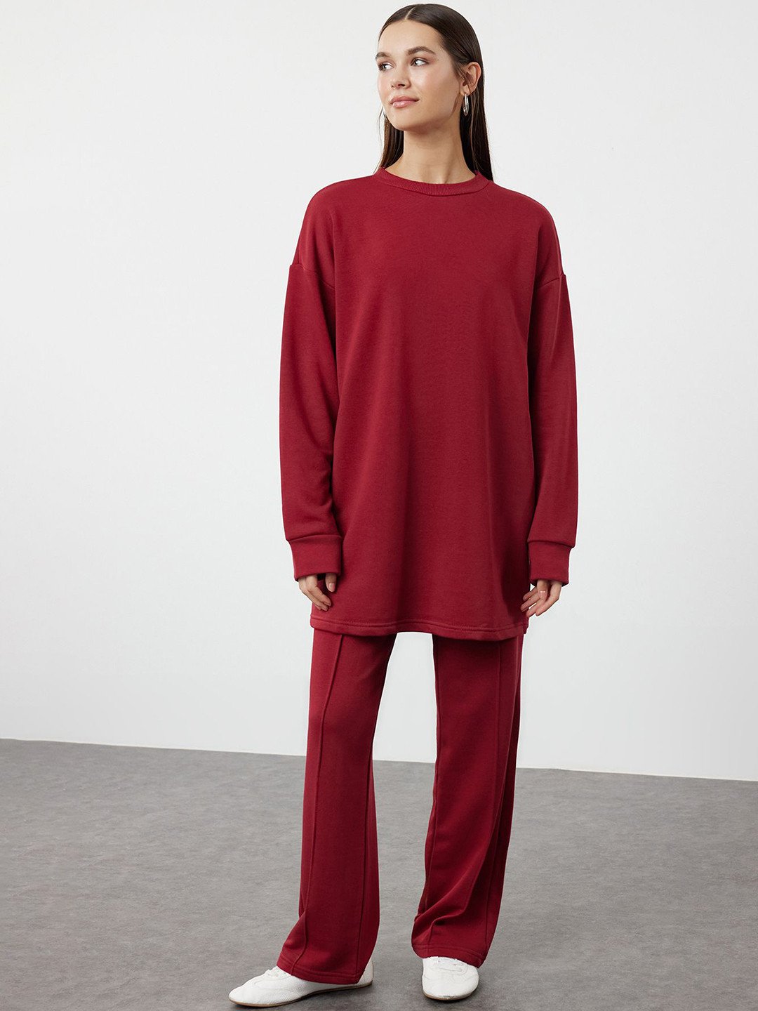 

Trendyol Women Tracksuits, Burgundy