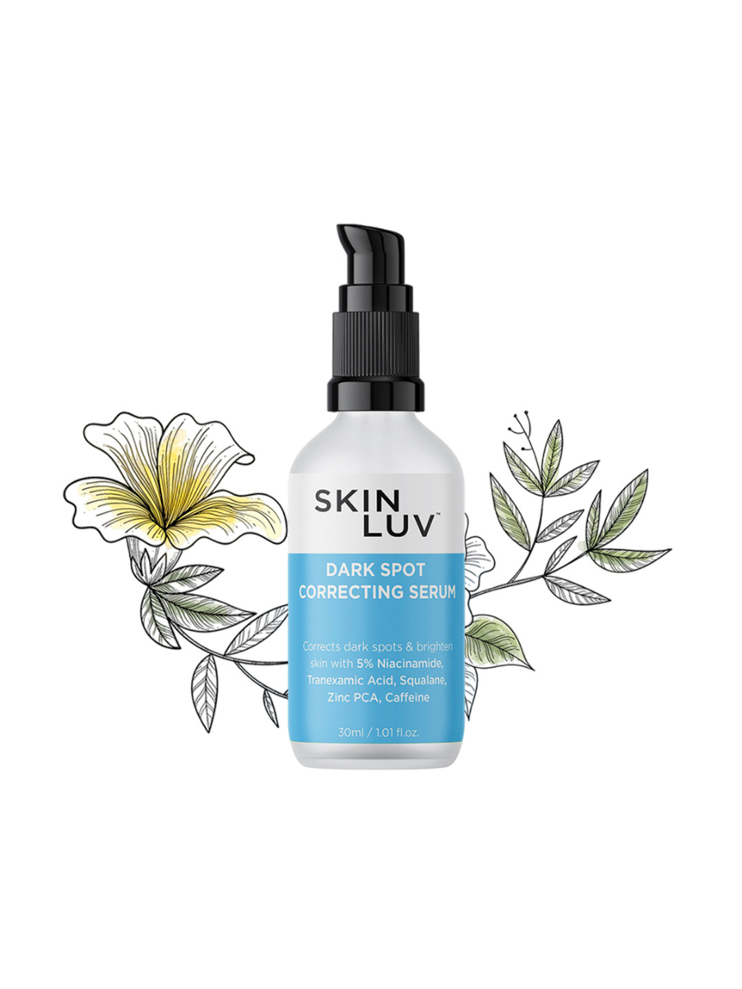 

SKINLUV Dark Spot Correcting Face Serum with 5% Niacinamide - 30 ml, Blue