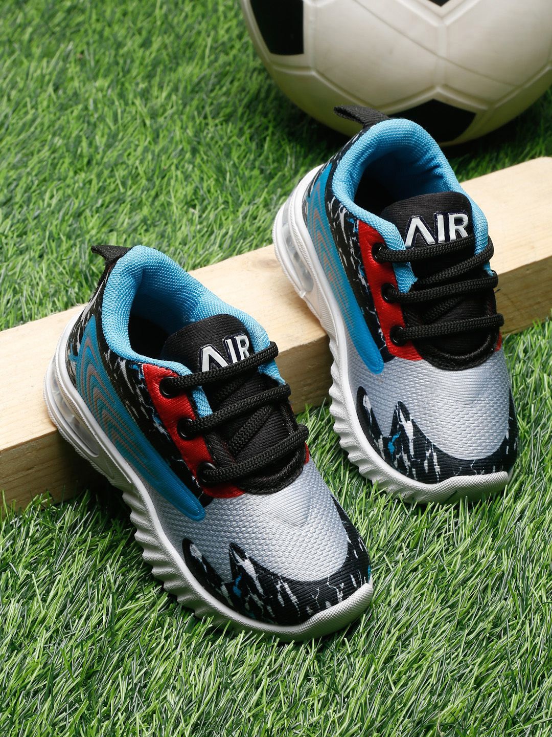 

Tiny Bugs Unisex Kids Printed Sneakers, Blue
