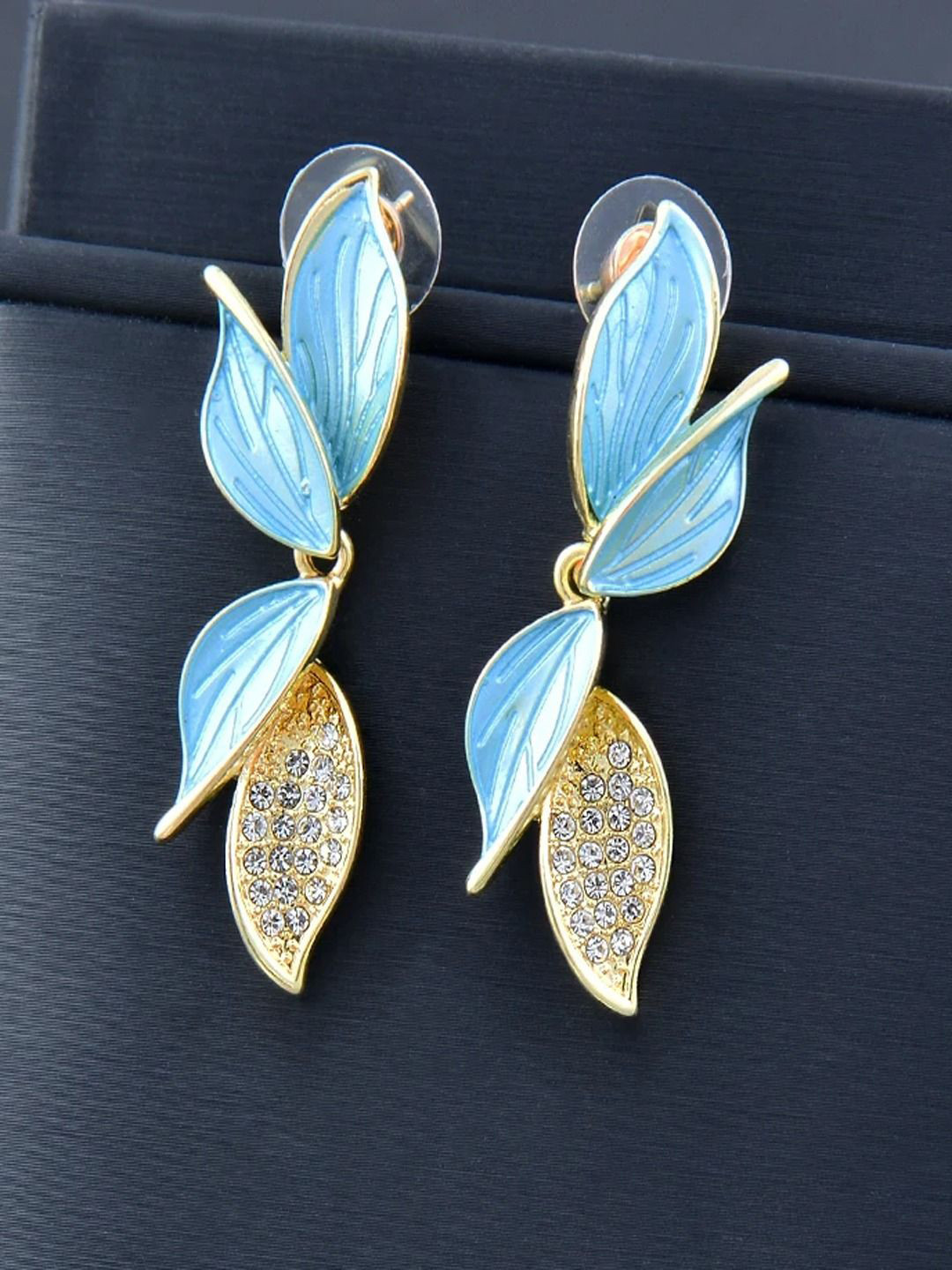 

KRENOZ Classic Drop Earrings, Gold