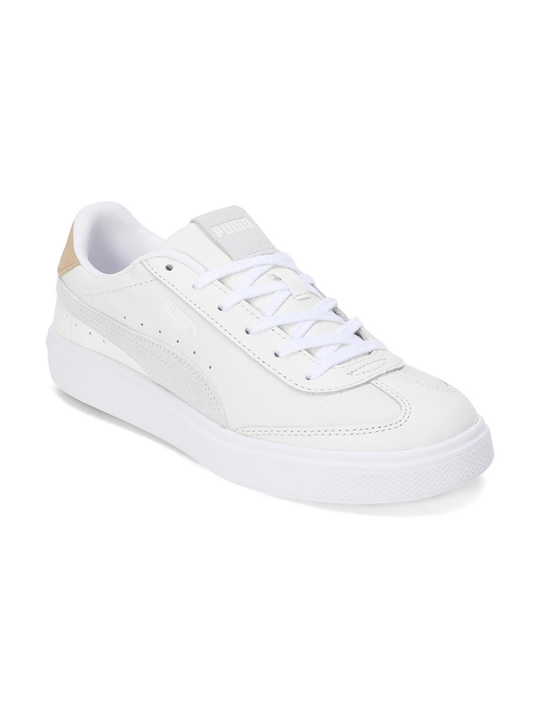 

Puma Women Lajla T-Toe Corduroy Sneakers, White