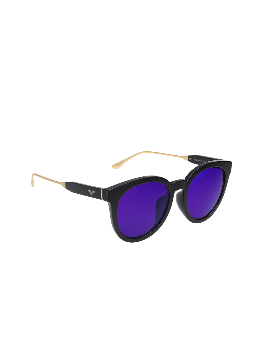 

MINI Cooper Women Oval Sunglasses with UV Protected Lens- M38028-027P S.PUR 53 S, Purple