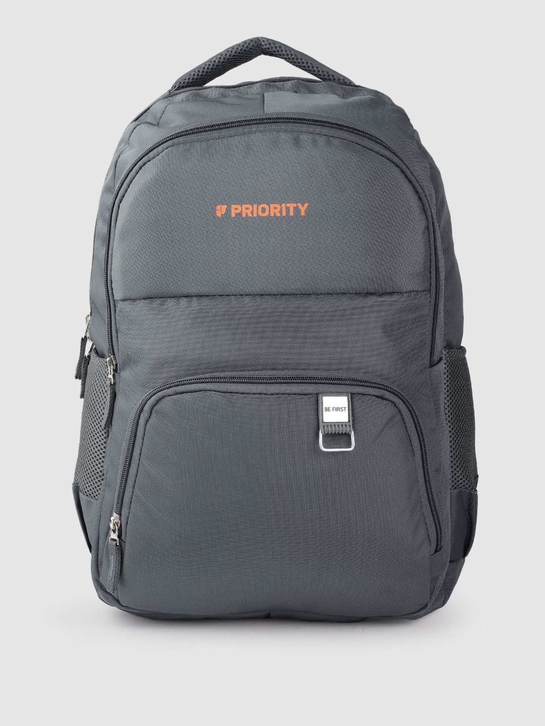 

Priority Unisex Brand Logo Detail Laptop Backpack - 37 L, Grey