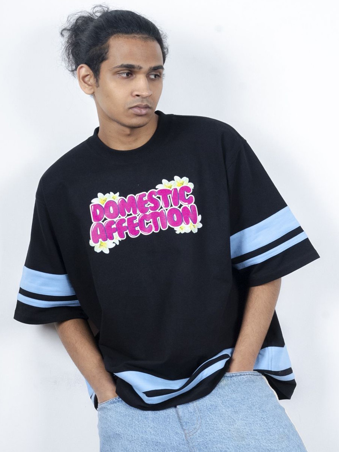 

TOFFLE Unisex Printed T-shirt, Black