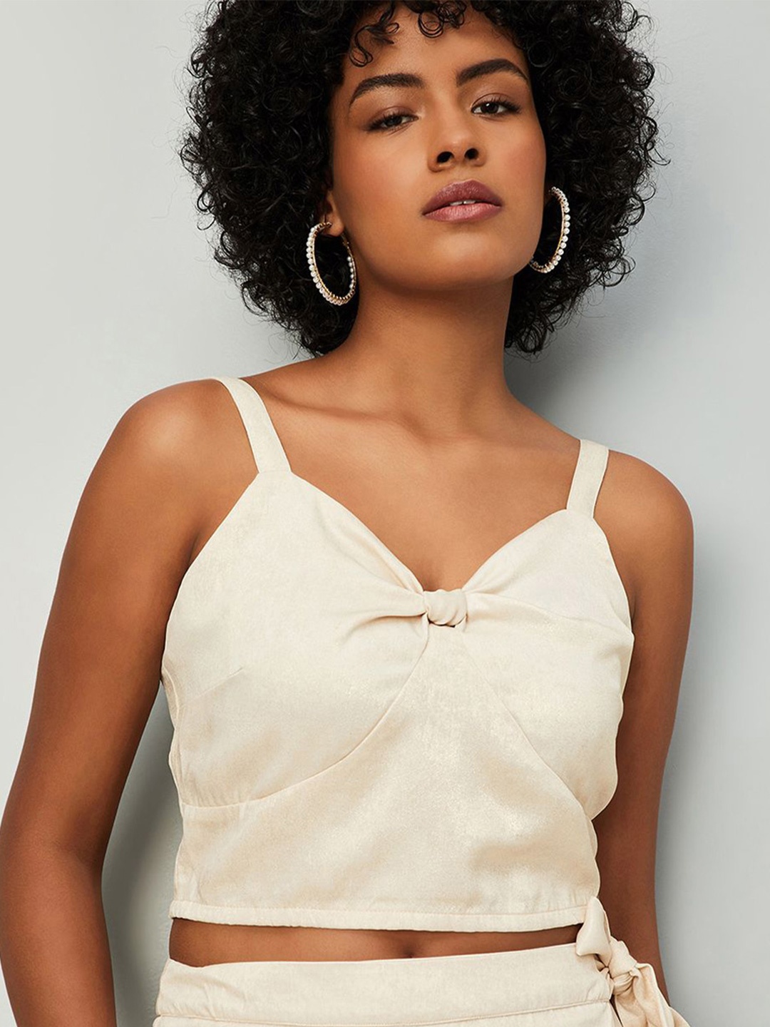 

max Crop Top, Beige