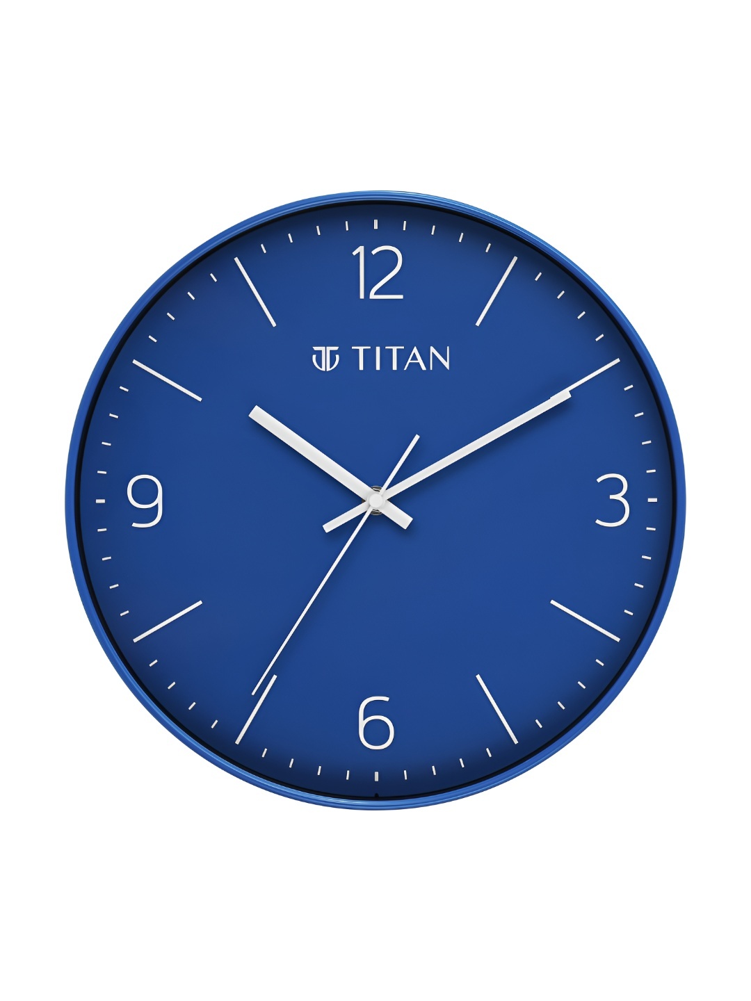 

Titan Blue & White Printed Contemporary Analogue Round Shaped Wall Clock