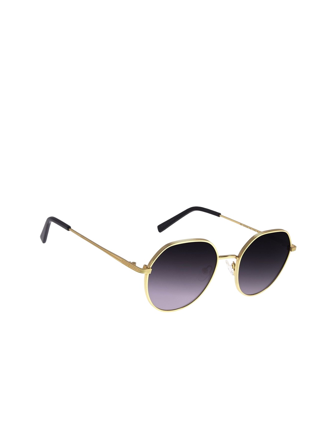 

Chilli Beans Women Round Sunglasses with UV Protected Lens, Black