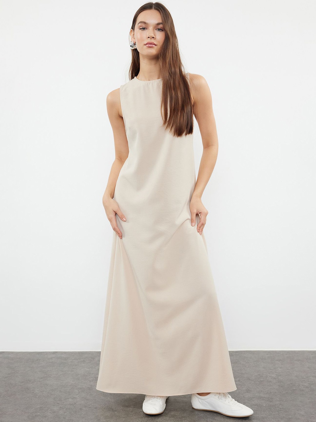 

Trendyol Maxi Dress, Beige