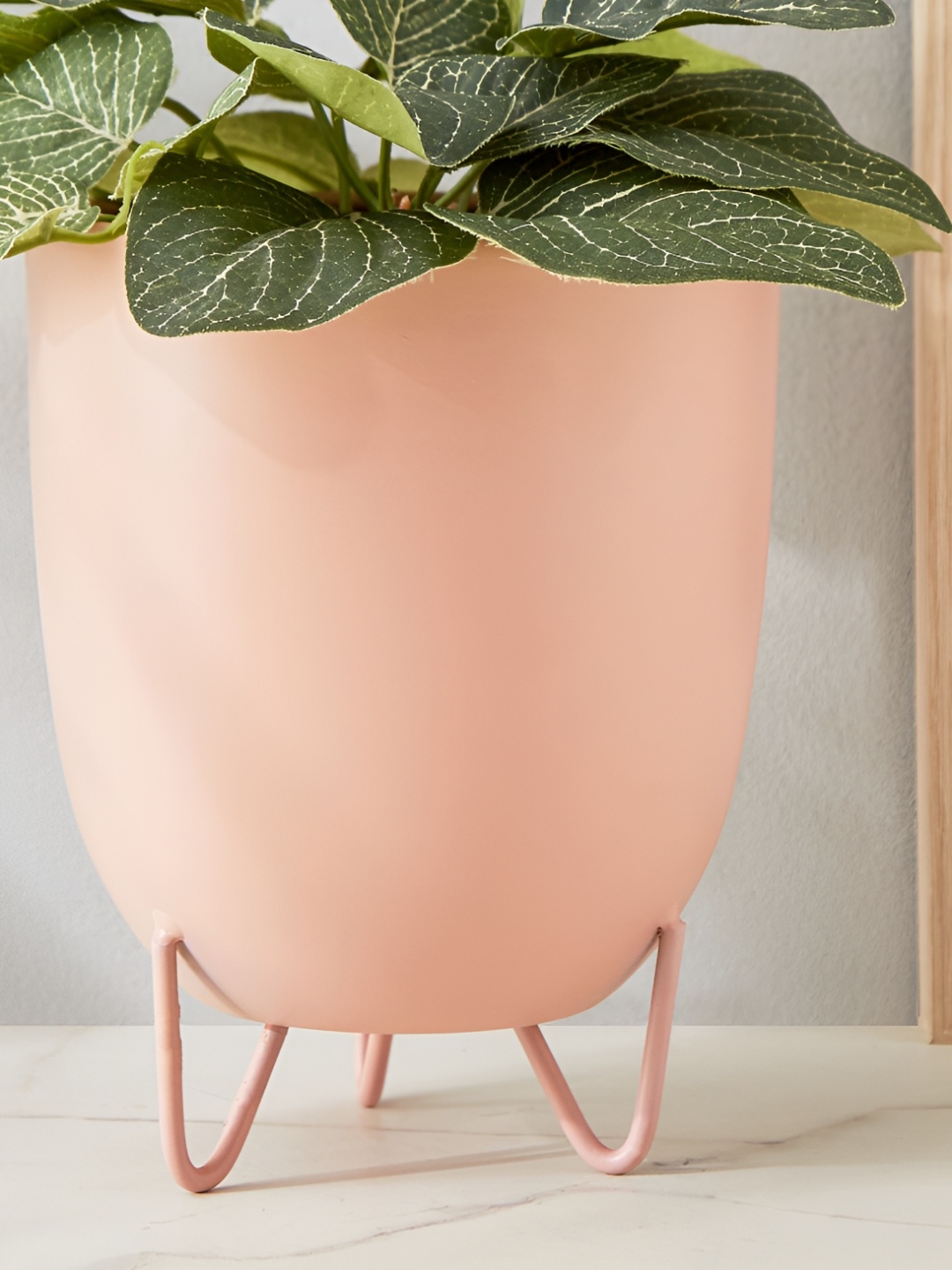 

Home Centre Lets Garden Pink Metal Flower Planters