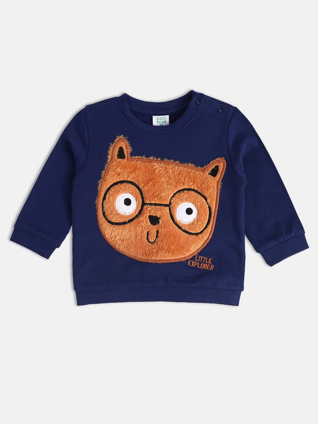 

MINI KLUB Boys Printed Sweatshirt, Blue