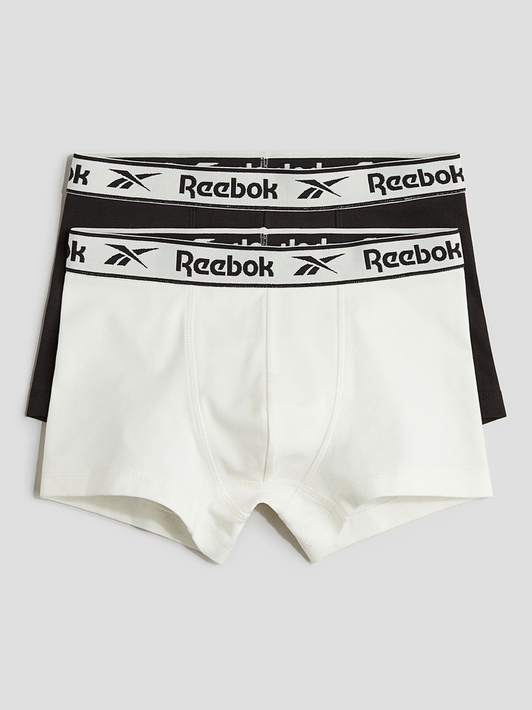 

H&M x Reebok Boys Pack Of 2 Trunks 1241303001, White