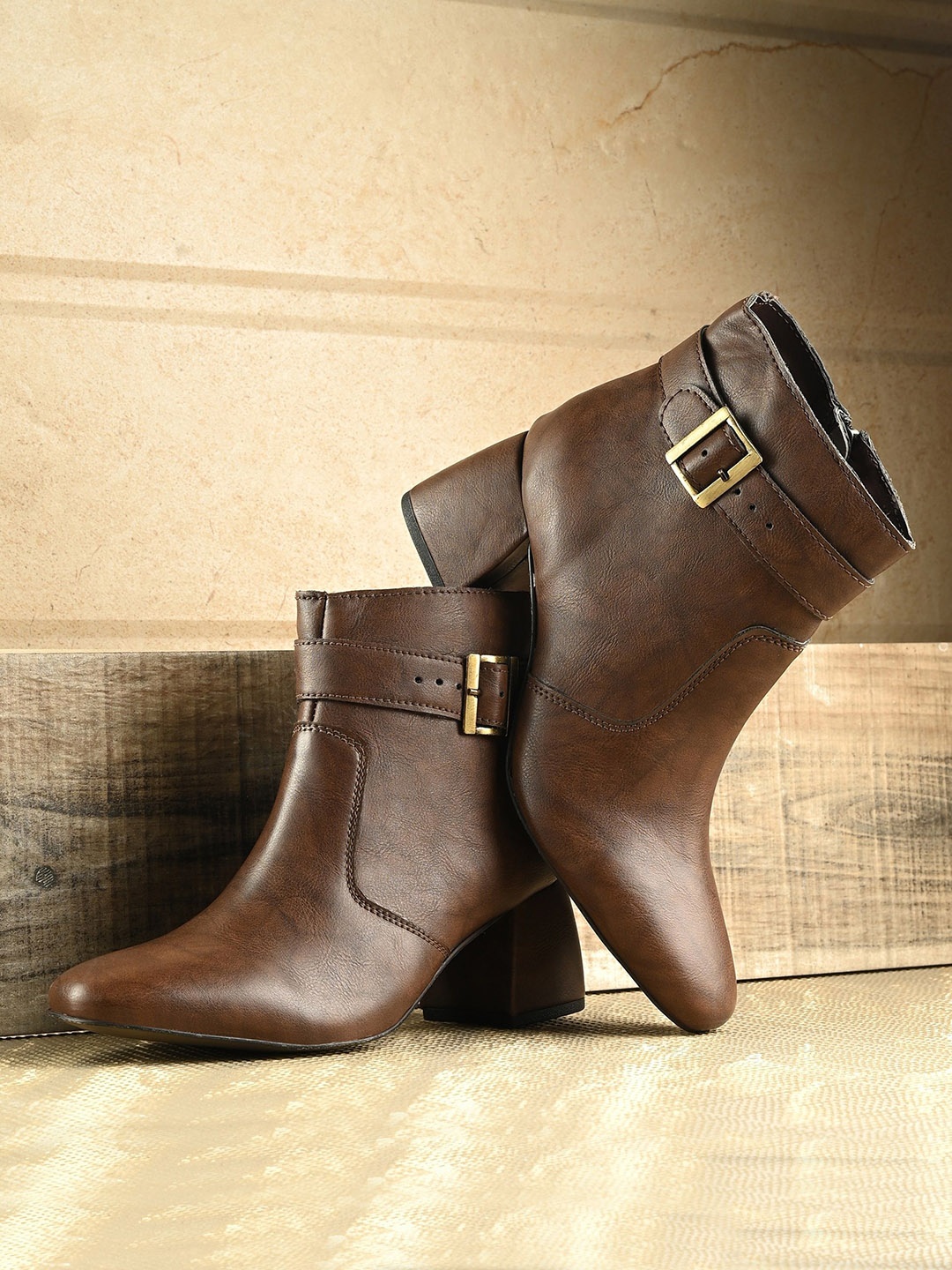 

El Paso Women Casual Boots, Brown