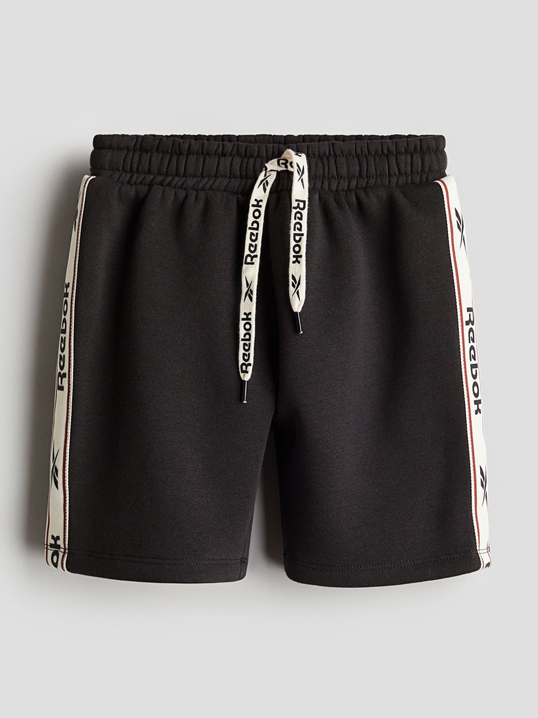 

H&M x Reebok Boys Printed Sweatshirt Shorts, Black