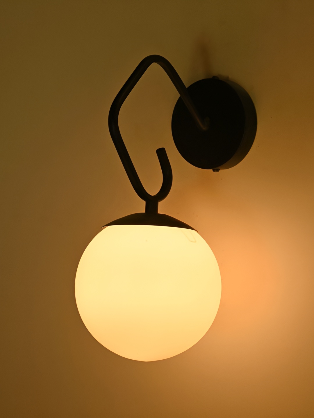 

Afast White Glass Traditional Rectangle Shaped Wall Lamp