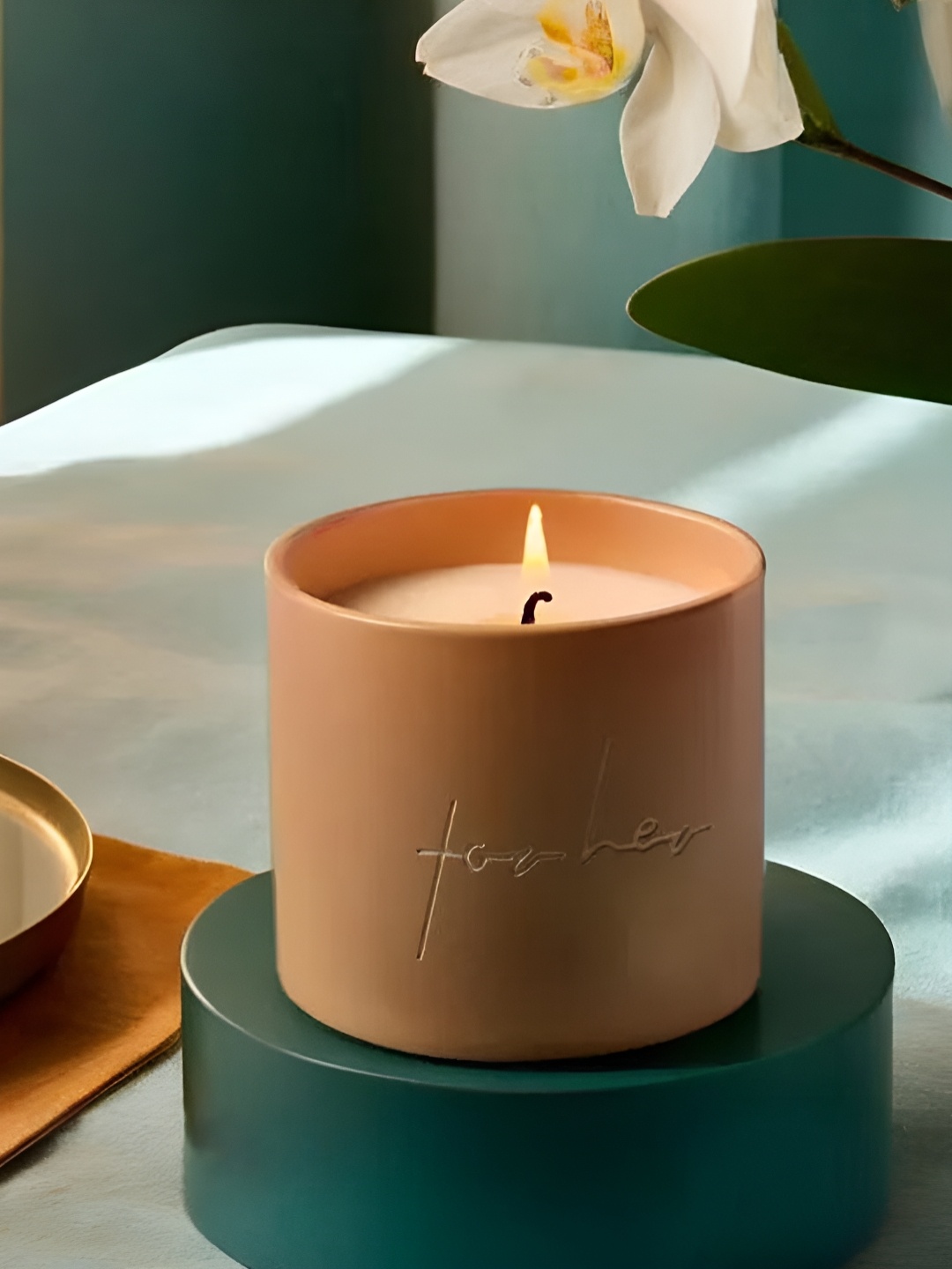 

Ekhasa Brown Osmanthus Fragrance Scented Jar Candle
