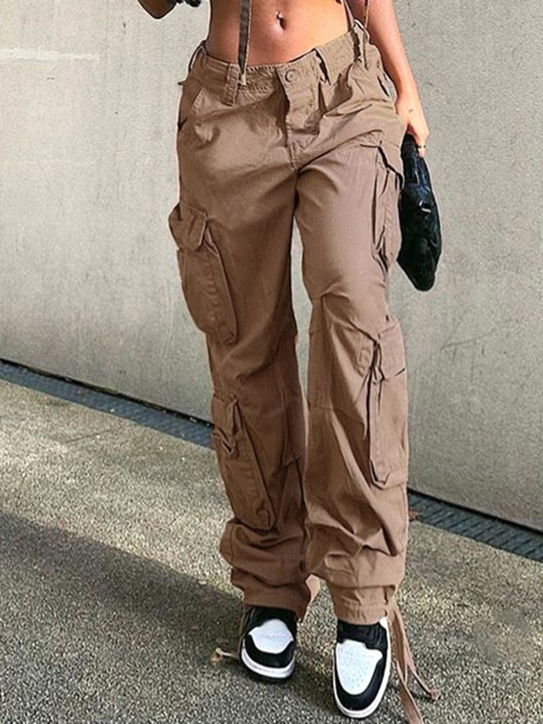 

StyleCast Women Cargos Trousers, Brown