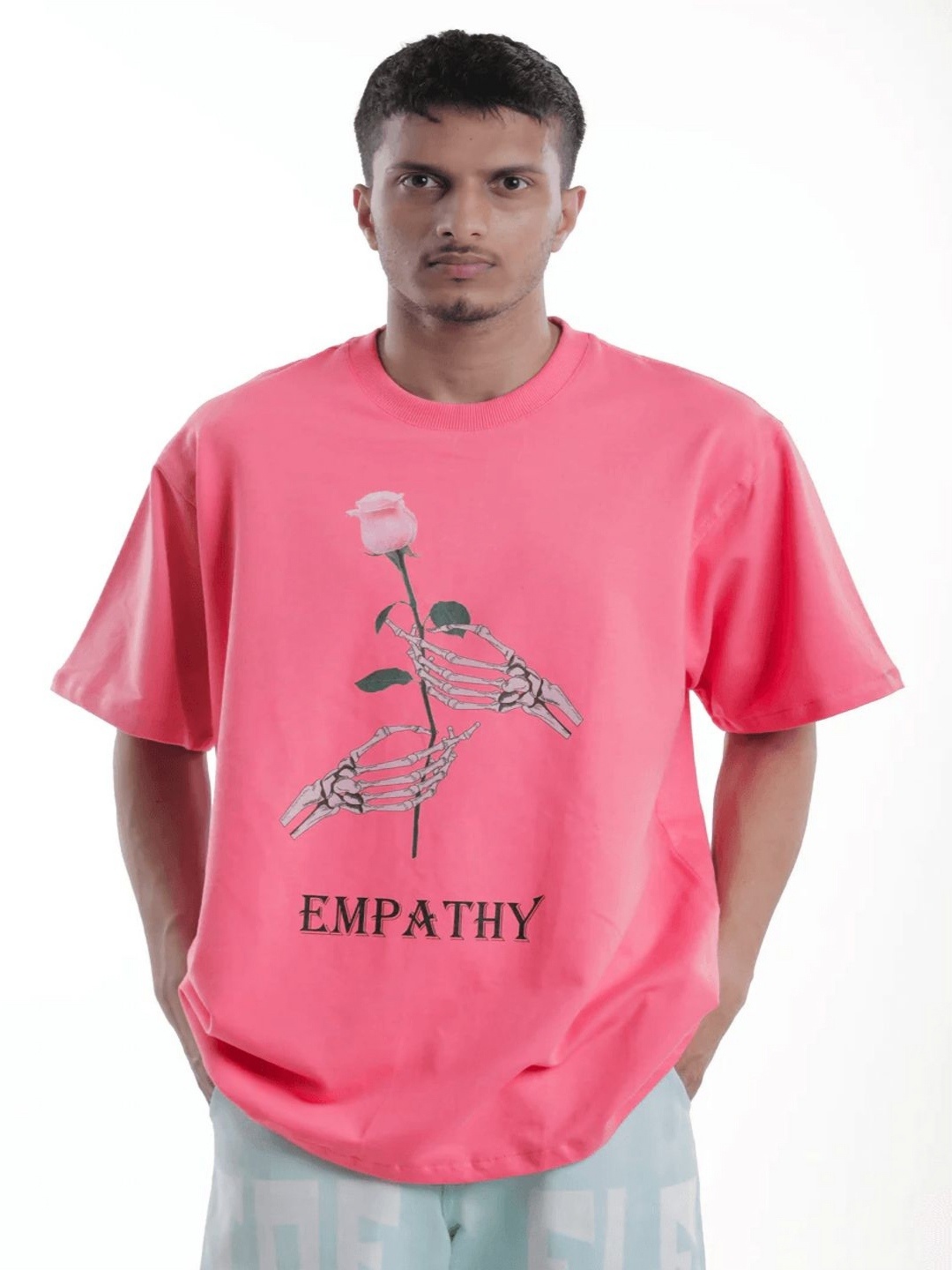 

TOFFLE Unisex Printed T-shirt, Rose