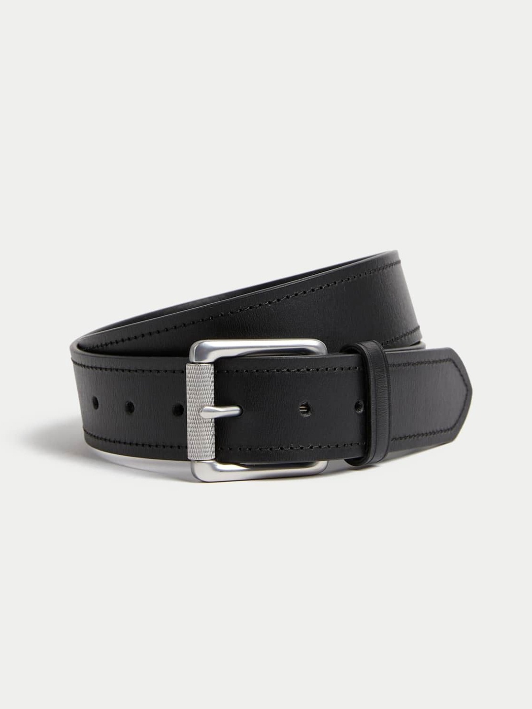 

Marks & Spencer Men Leather Belt, Black