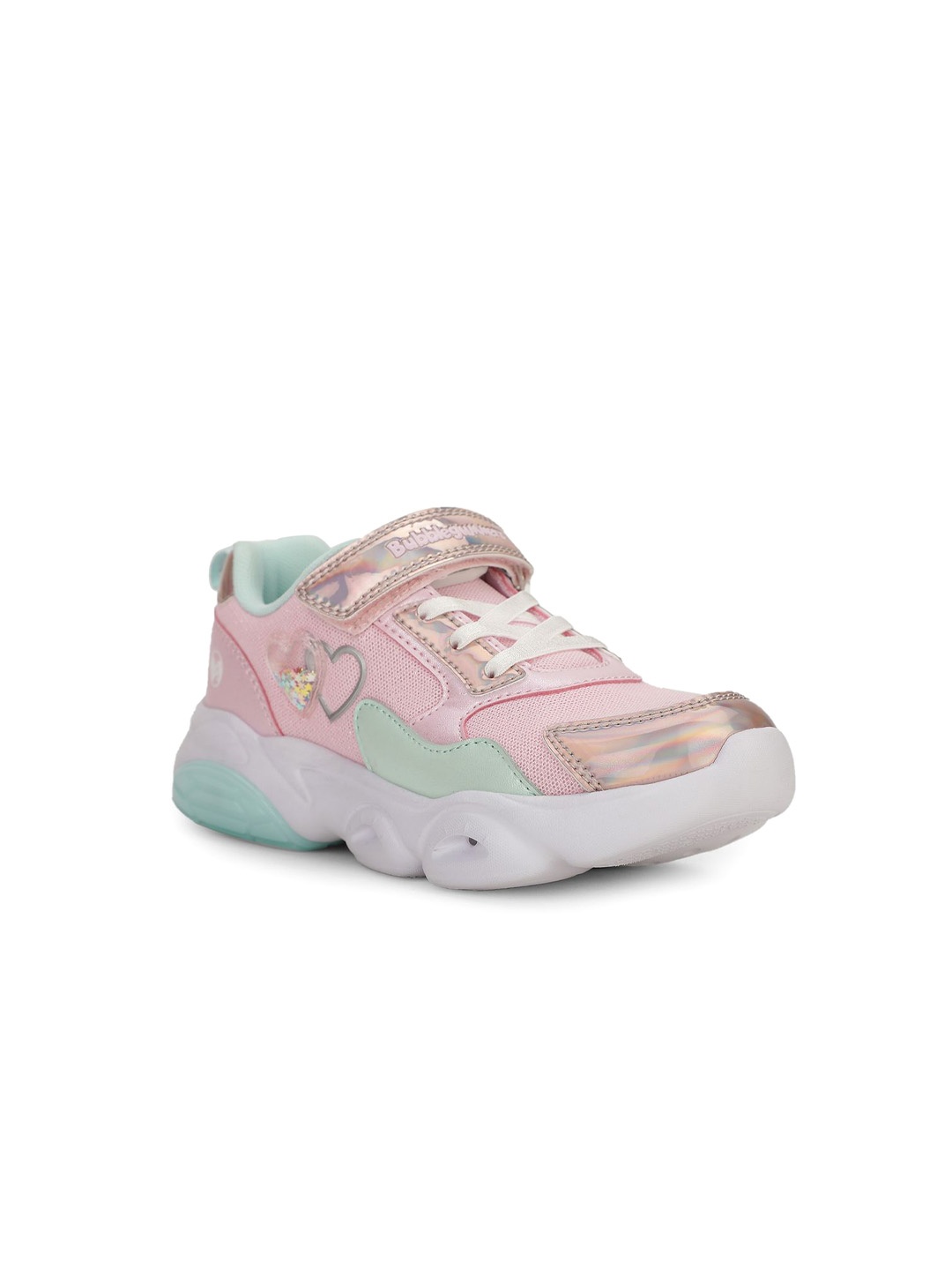 

Bubblegummers Girls PU Sneakers, Pink