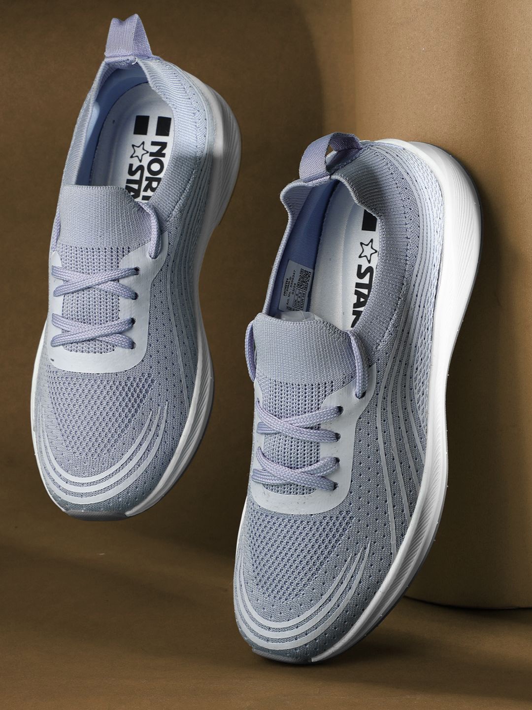 

North Star Women Synthetic Sneakers, Grey