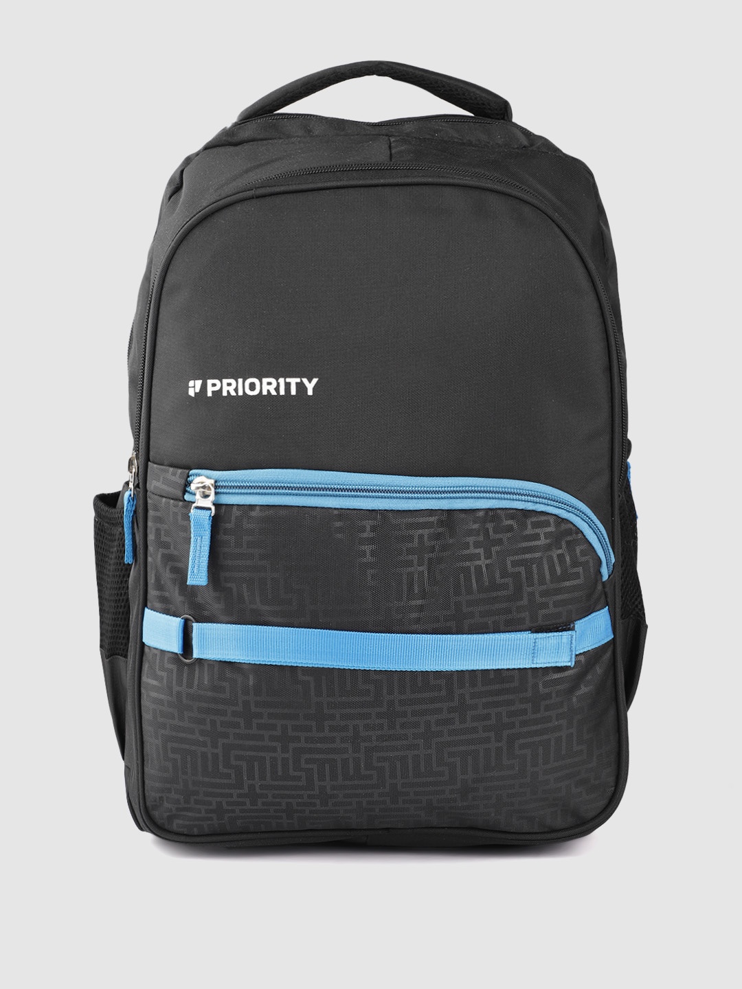 

Priority Unisex Brand Logo Detail Backpack - 35 L, Black