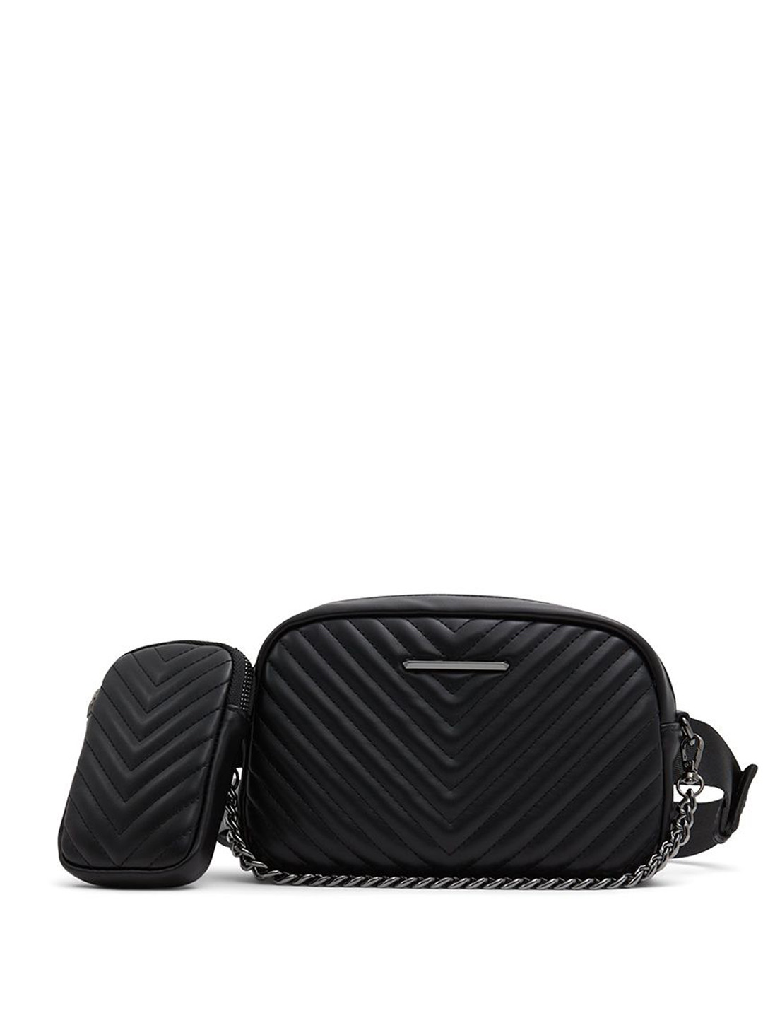 

ALDO Structured Sling Bag, Black