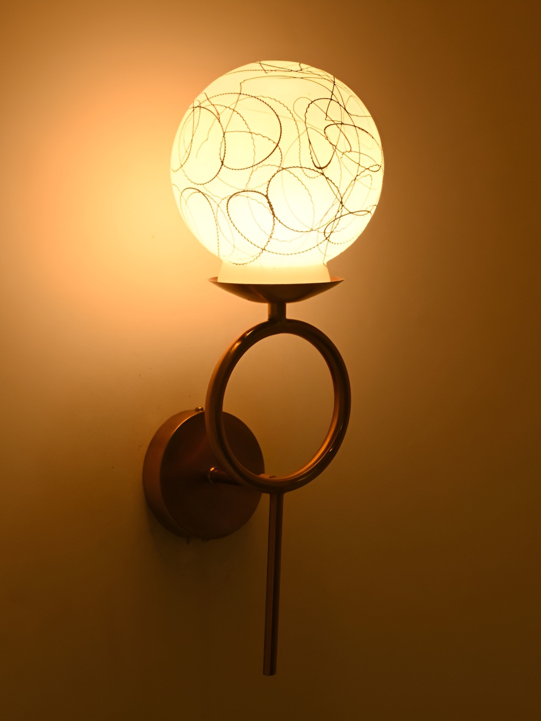 

Afast White & Black Glass Traditional Rectangle Shaped Wall Lamp