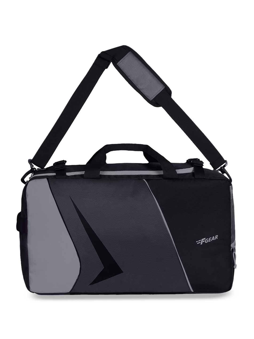 

F Gear Large Foldable Sports or Gym Duffel Bag, Grey