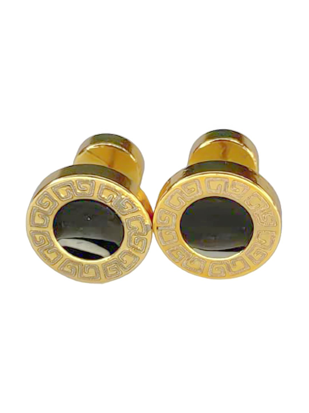 

Krelin Men Stainless Steel Studs, Gold