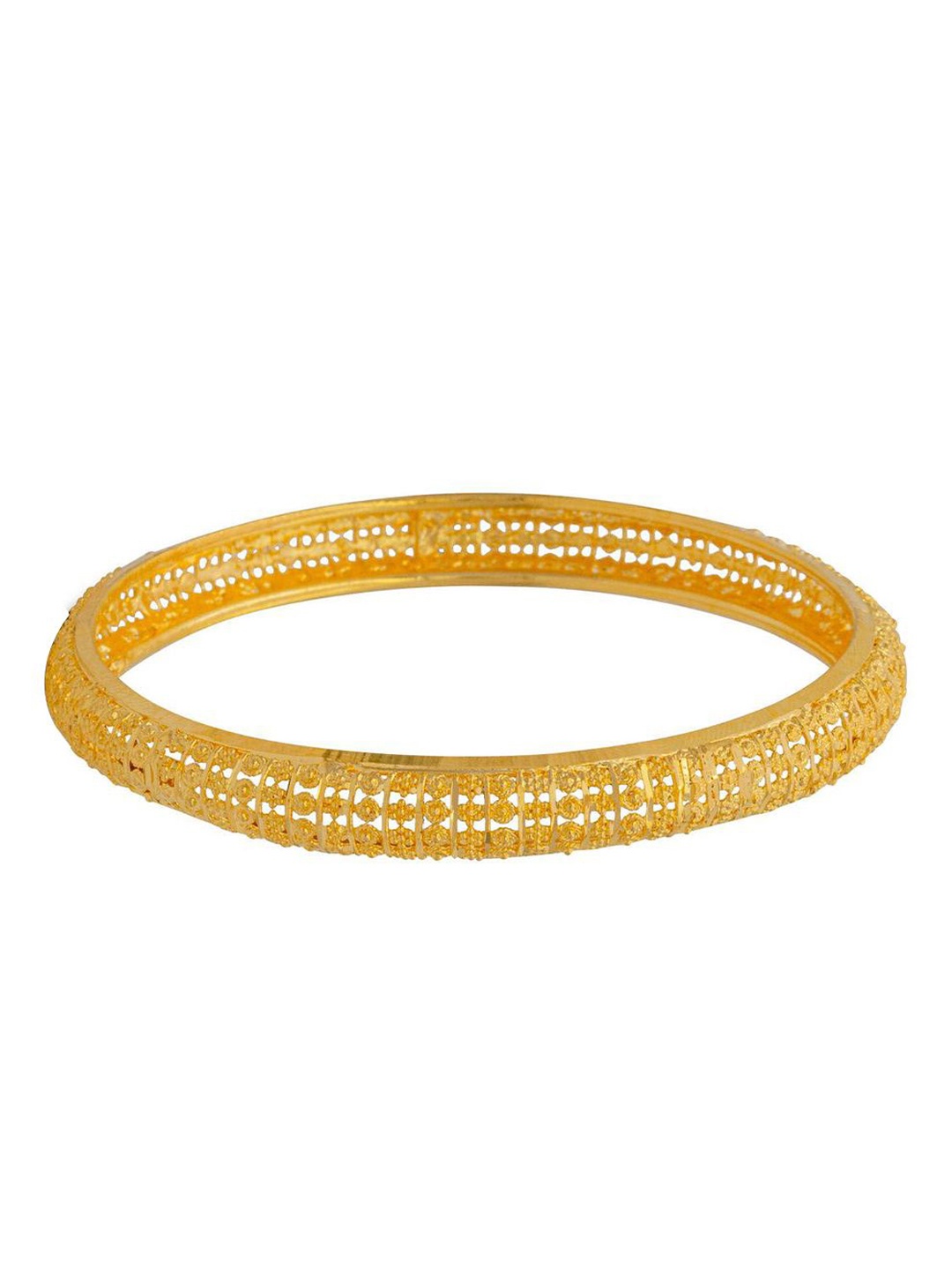 

PARAKKAT JEWELS Gold Plated Bangle