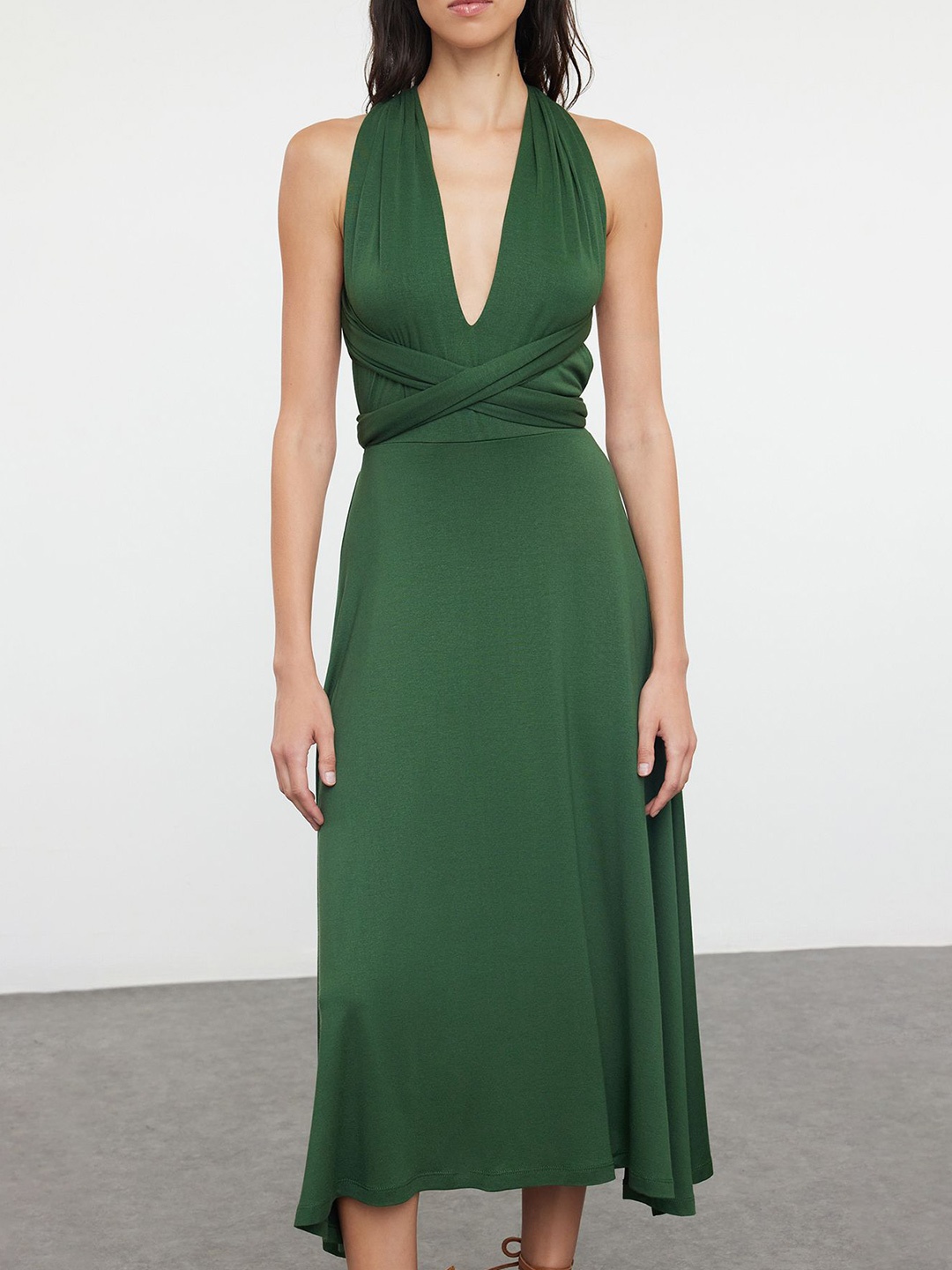 

Trendyol Maxi Midi Dress, Green