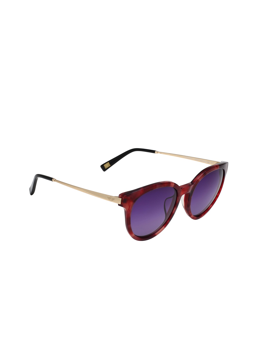 

MINI Cooper Women Oval Sunglasses with Polarised Lens- M37017-065P 53 S, Purple