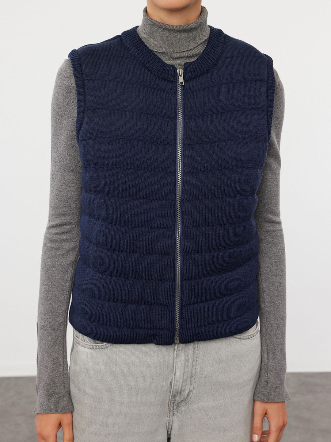 

Trendyol Women Puffer Jacket, Blue