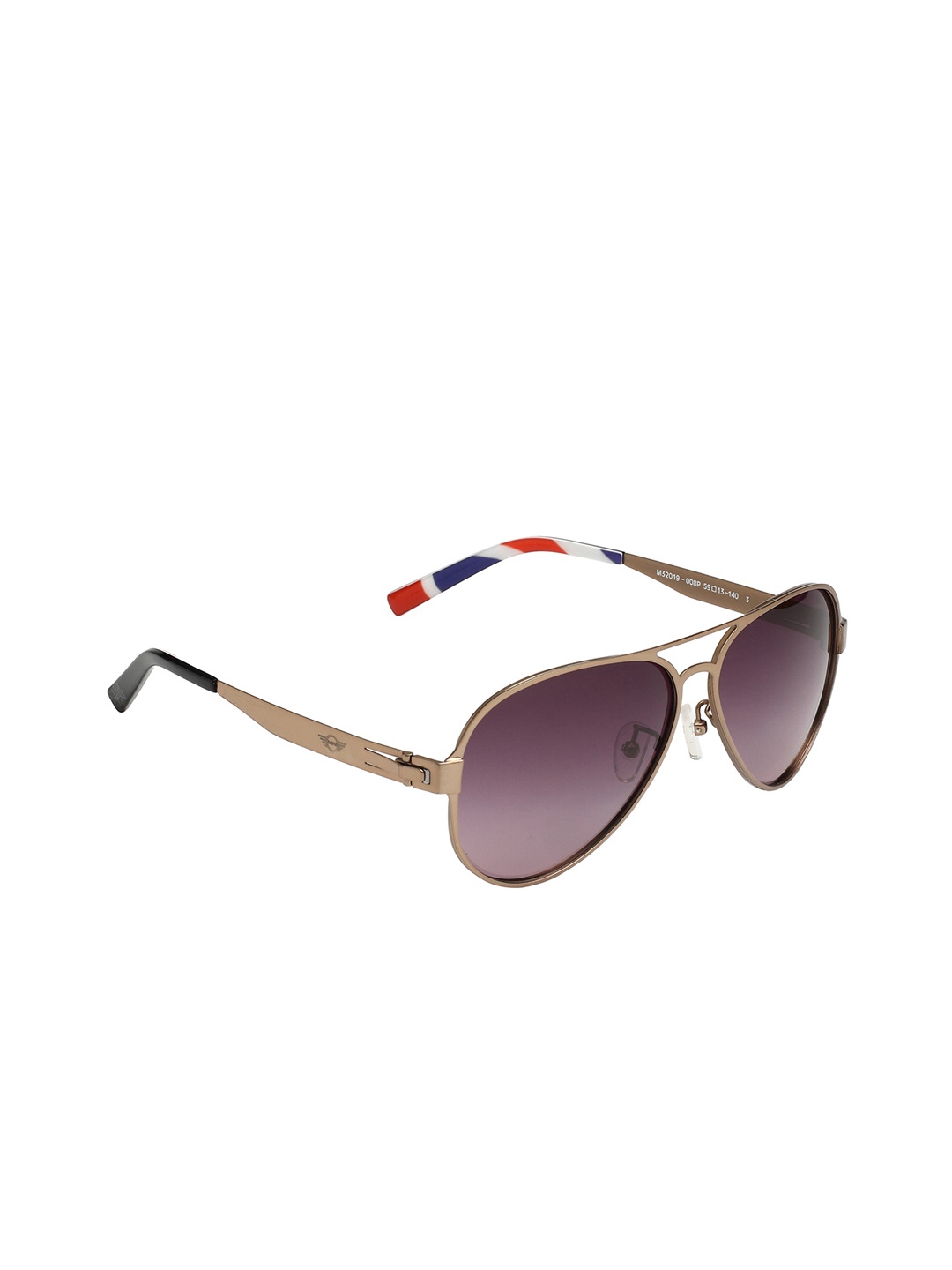 

MINI Cooper Men Sunglasses with Polarised and UV Protected Lens M32019-008P 59 S-Purple