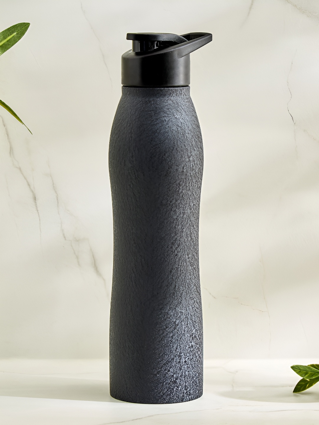 

Home Centre Corsica Fiesta Black Stainless Steel Water Bottle 1L