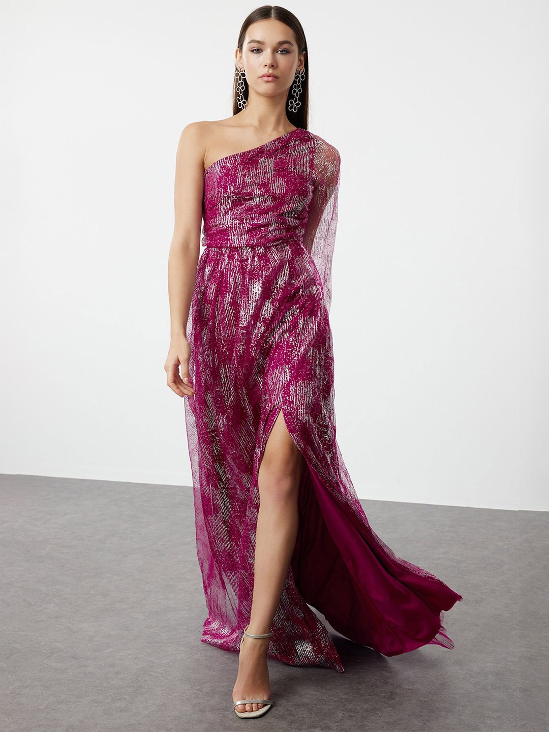 

Trendyol Dyed Maxi Dress, Na