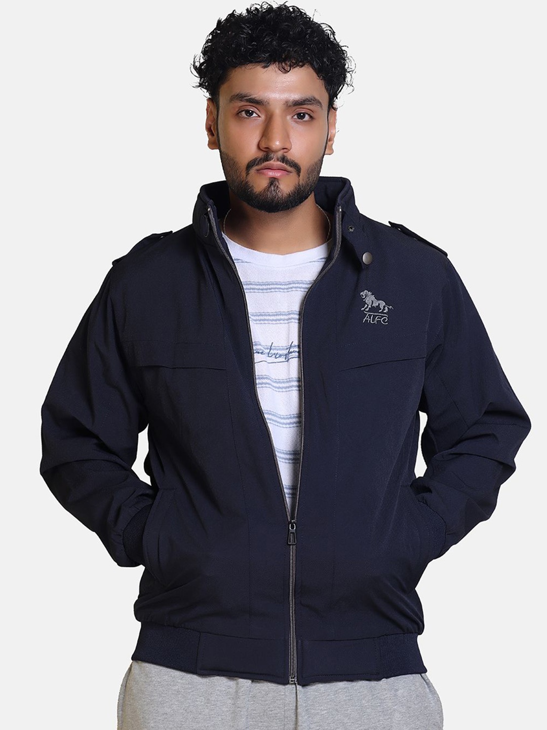 

BAESD Men Lightweight Outdoor Jacket, Navy blue